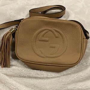 Tan crossbody bag